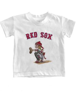 Youth Boston Red Sox Tiny Turnip White Kate the Catcher T-Shirt