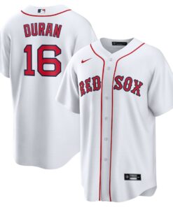 Men's Boston Red Sox Jarren Duran Nike White Home Replica Player Jersey