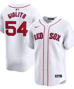Men's Boston Red Sox Lucas Giolito Nike White Home Limited Player Jersey