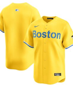 Men's Boston Red Sox Nike Gold City Connect Limited Jersey