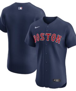Men's Boston Red Sox Nike Navy Alternate Elite Jersey