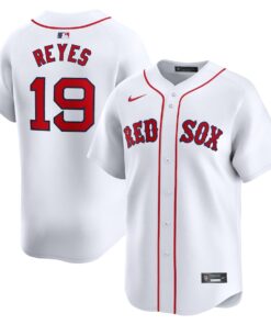 Men's Boston Red Sox Pablo Reyes Nike White Home Limited Player Jersey