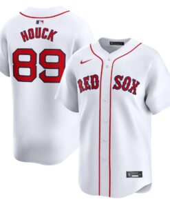 Men's Boston Red Sox Tanner Houck Nike White Home Limited Player Jersey