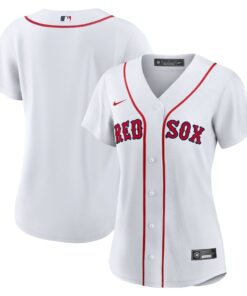 Women's Boston Red Sox Nike White Home Replica Team Jersey