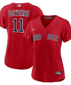 Women's Boston Red Sox Rafael Devers Nike Red Alternate Replica Player Jersey