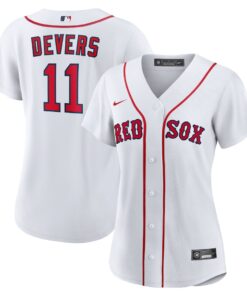 Women's Boston Red Sox Rafael Devers Nike White Home Replica Player Jersey