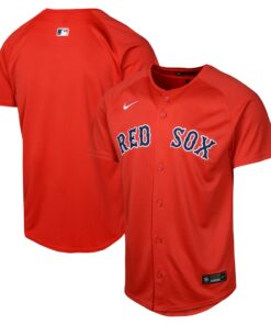 Youth Boston Red Sox Nike Red Alternate Limited Jersey