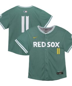 Infant Boston Red Sox Rafael Devers Nike Green 2025 City Connect Limited Player Jersey