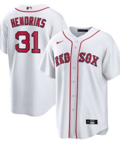 Men's Boston Red Sox Liam Hendriks Nike White Home Replica Jersey