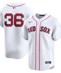 Men's Boston Red Sox Triston Casas Nike White Home Limited Player Jersey