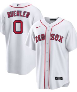 Men's Boston Red Sox Walker Buehler Nike White Home Replica Jersey