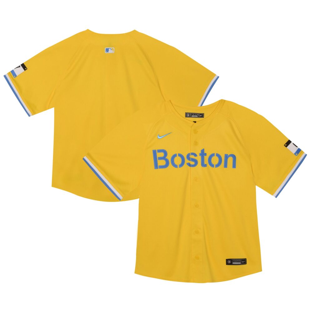 Toddler Boston Red Sox Nike Gold City Connect Limited Jersey