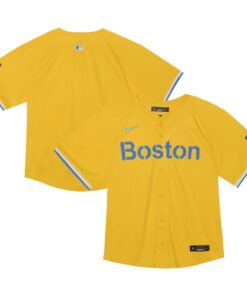 Toddler Boston Red Sox Nike Gold City Connect Limited Jersey