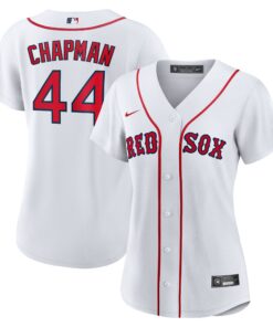 Women's Boston Red Sox Aroldis Chapman Nike White Home Replica Jersey