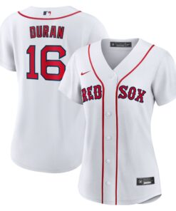 Women's Boston Red Sox Jarren Duran Nike White Replica Player Jersey