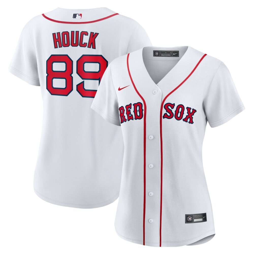 Women's Boston Red Sox Tanner Houck Nike White Home Replica Jersey