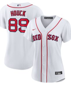 Women's Boston Red Sox Tanner Houck Nike White Home Replica Jersey