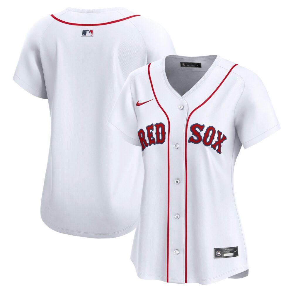 Women's Boston Red Sox Nike White Home Limited Jersey