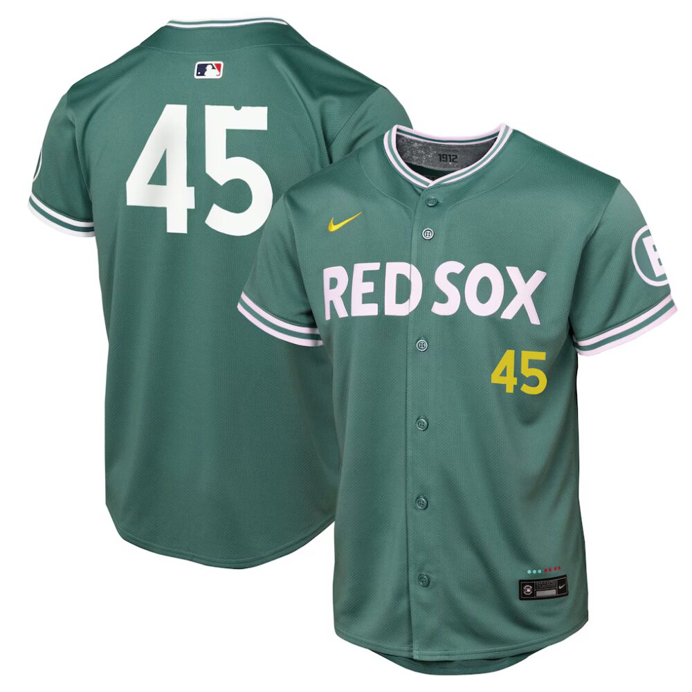 Youth Boston Red Sox Pedro Martinez Nike Green 2025 City Connect Limited Retired Player Jersey