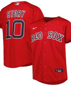 Youth Boston Red Sox Trevor Story Nike Red Alternate Replica Player Jersey