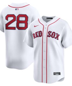 Men's Boston Red Sox Kristian Campbell Nike White Home Limited Jersey