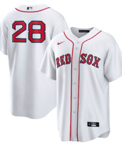 Men's Boston Red Sox Kristian Campbell Nike White Home Replica Jersey