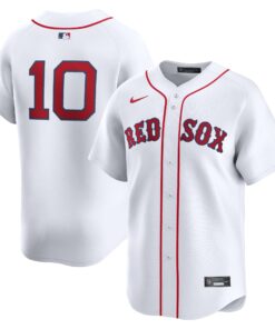 Men's Boston Red Sox Trevor Story Nike White Home Limited Player Jersey