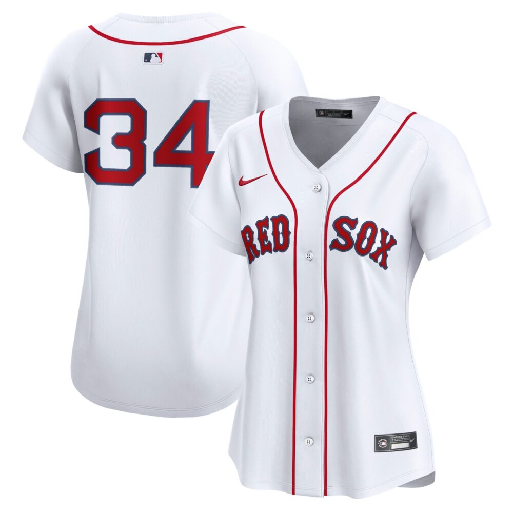Women's Boston Red Sox David Ortiz Nike White Home Limited Player Jersey