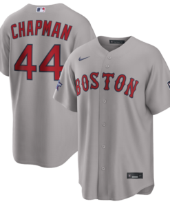 2026 All-Star Game Men's Boston Red Sox Aroldis Chapman Nike Gray Replica Jersey