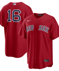 Men's Boston Red Sox Jarren Duran Nike Red Alternate Replica Jersey