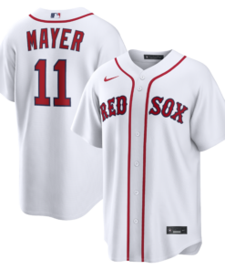 Men's Boston Red Sox Marcelo Mayer Nike White Home Replica Jersey