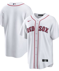 Men's Boston Red Sox Nike White Home Big & Tall Replica Jersey