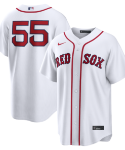 Men's Boston Red Sox Ranger Suárez Nike White Home Replica Jersey