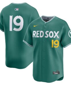 Men's Boston Red Sox Roman Anthony Nike Green City Connect Limited Jersey